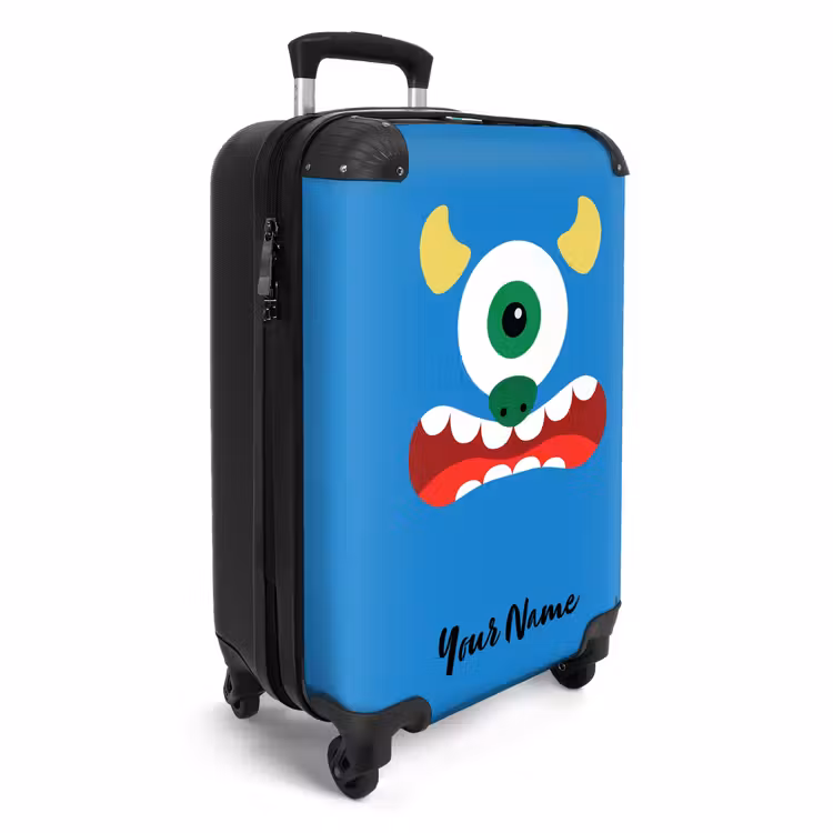 Suitcase with name - Mustafa sample — 2