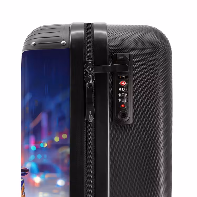 Suitcase with name - Neon nightcar — 6