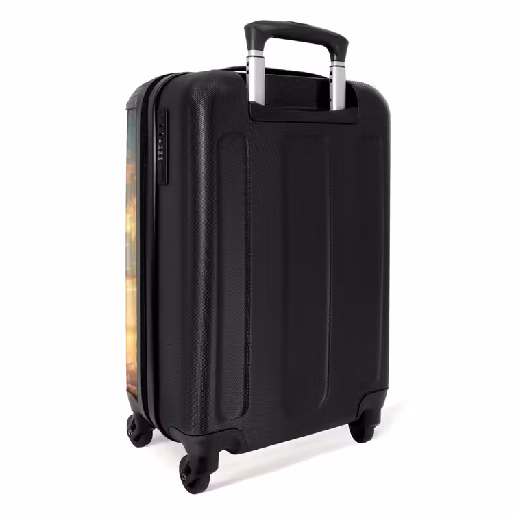 Suitcase with name - Pastel skyliner — 4
