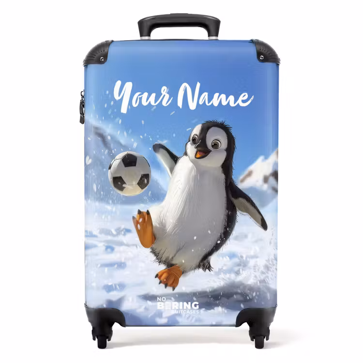 Suitcase with name - Pelé-guin — 1