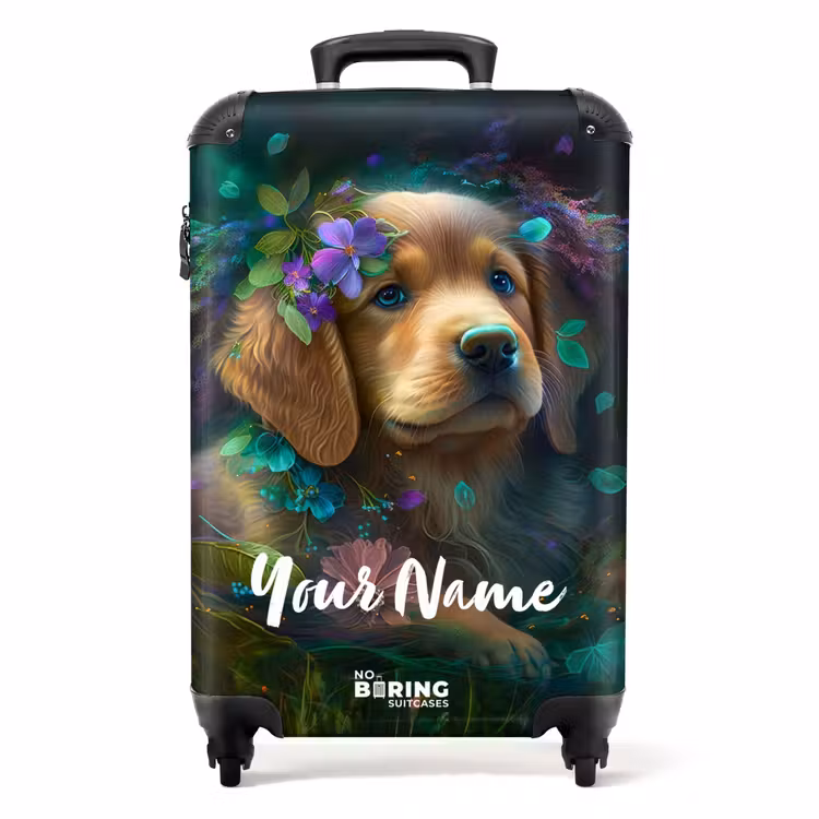 Suitcase with name - Polly Pup — 1