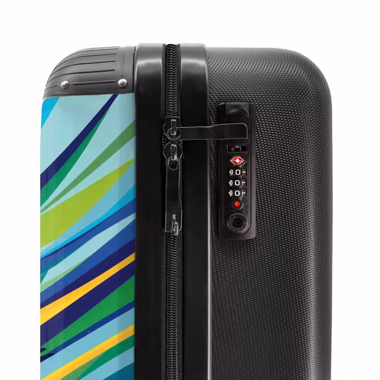 Suitcase with name - Retro racer — 6