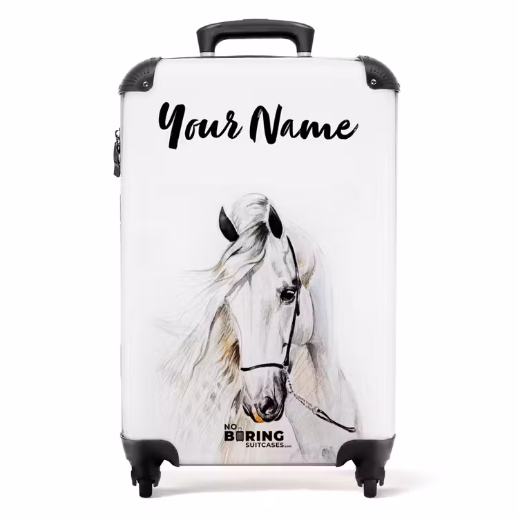 Suitcase with name - Snowflake — 1