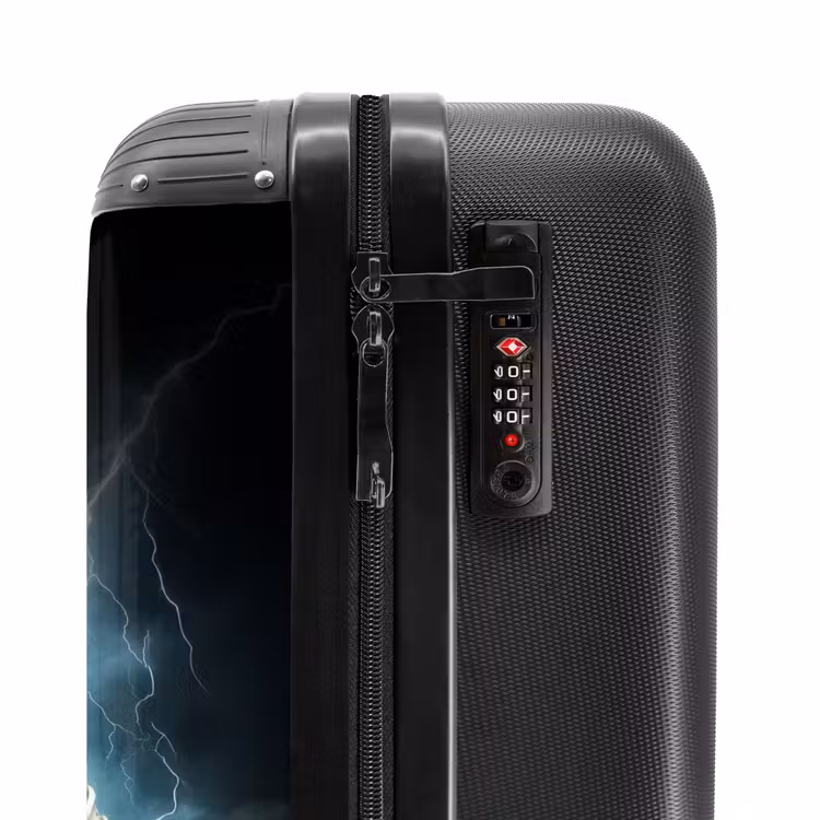 Suitcase with name - Thunder Wheels — 6