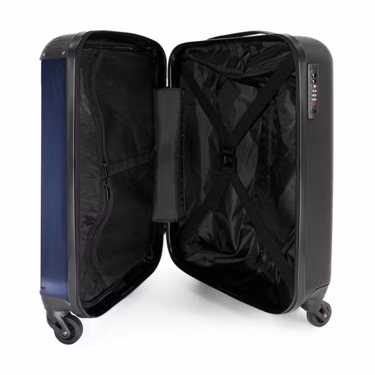 Suitcase - Witch in a dark blue cloak — 5