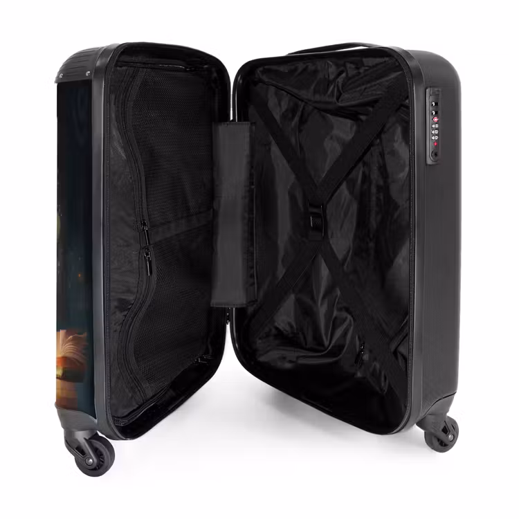 Suitcase - Witch with red hair — 5