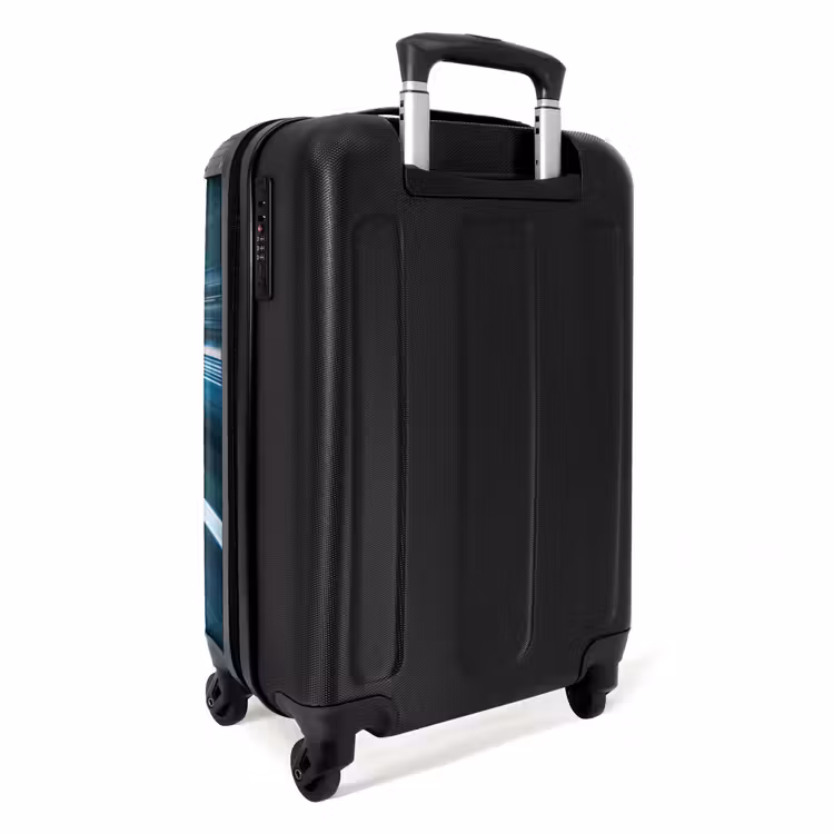 Suitcase with name - Blazing blue — 4
