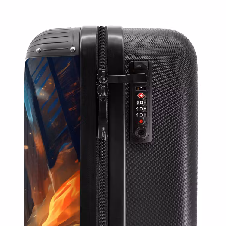 Suitcase with name - City superhero — 6