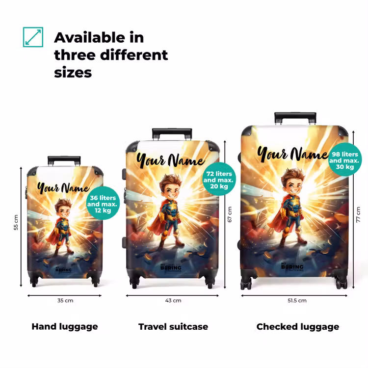Suitcase with name - Gerard goldstar — 3
