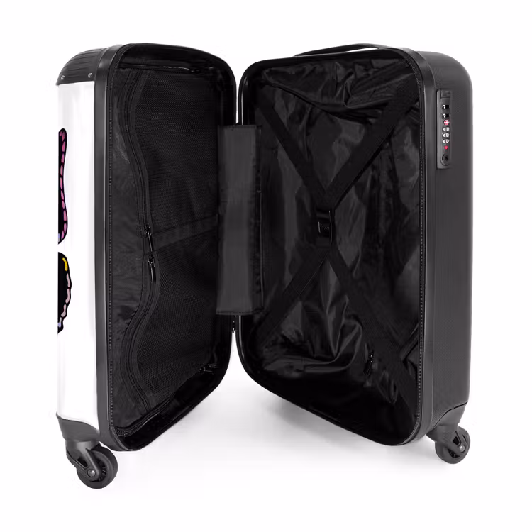 Suitcase with name - Petal papillon — 5