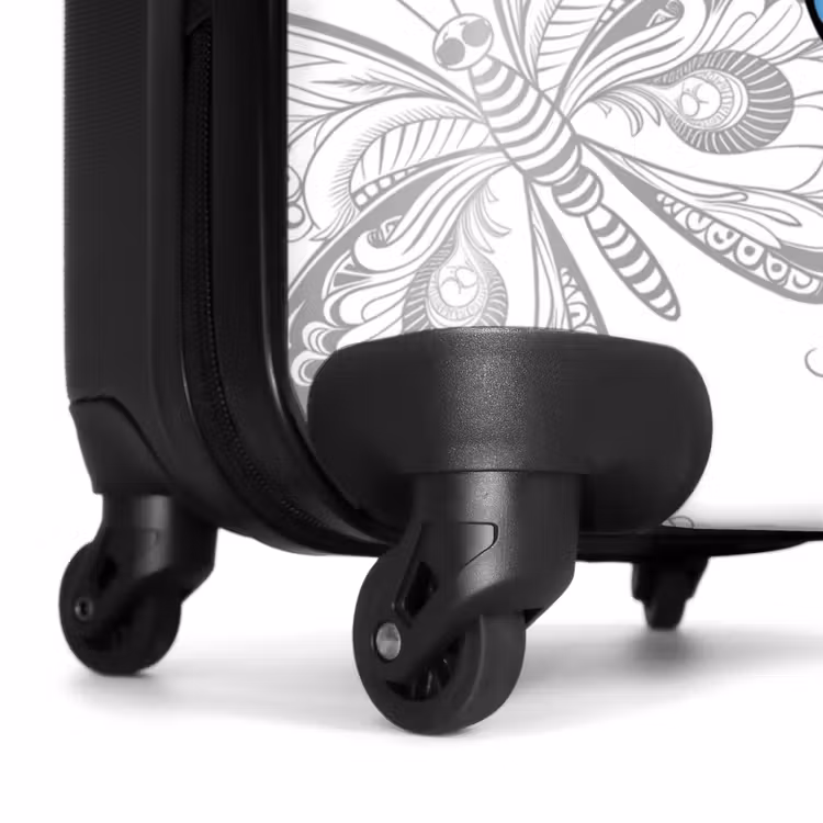 Suitcase with name - Petal papillon — 7