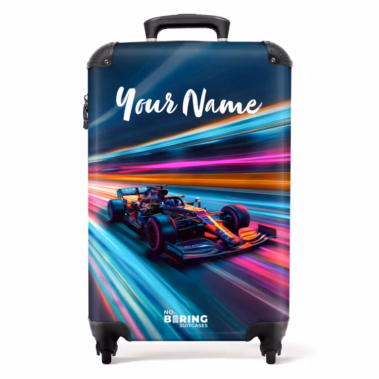 Suitcase with name - Spectrum speedster — 1