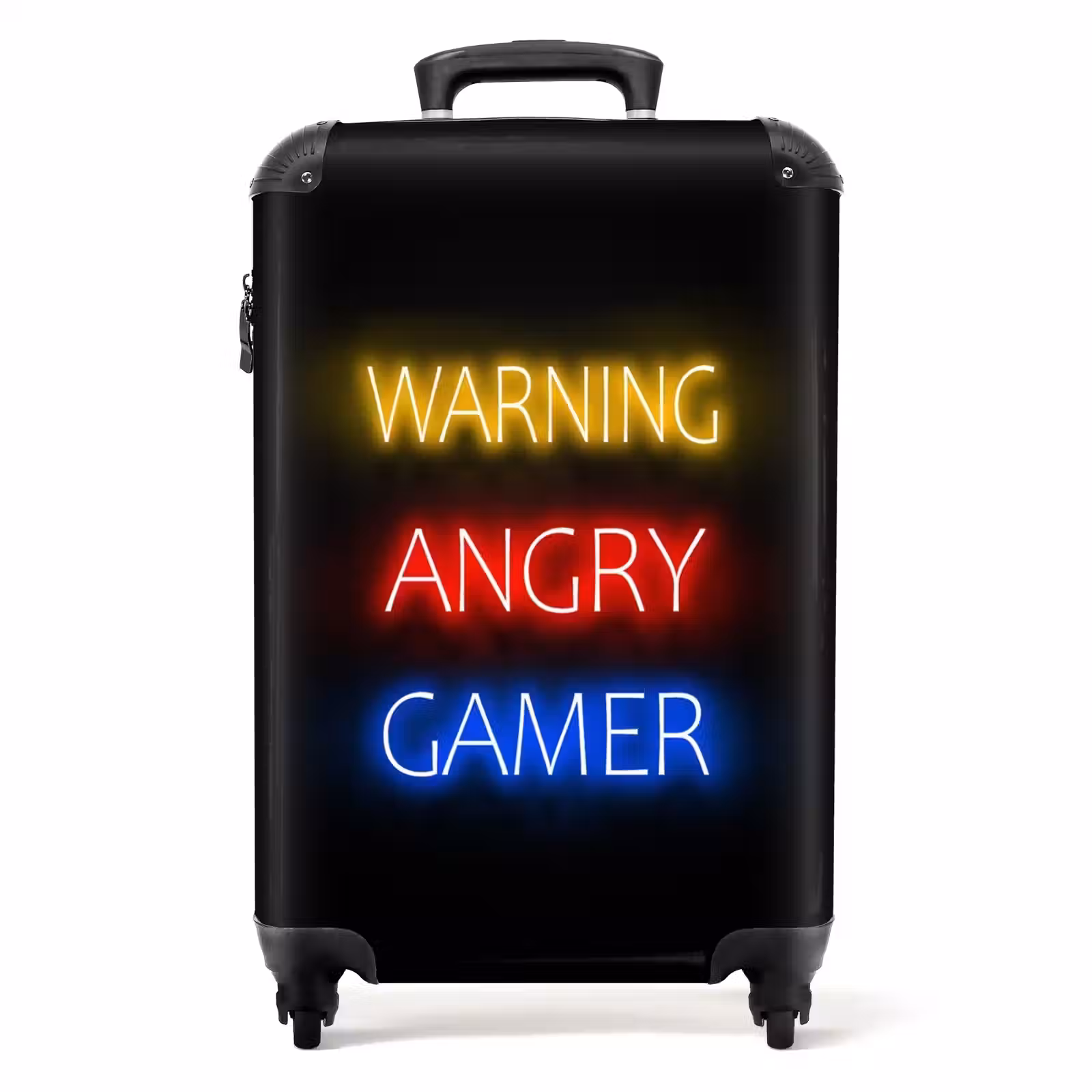 Suitcase - Warning Angry Gamer — 1