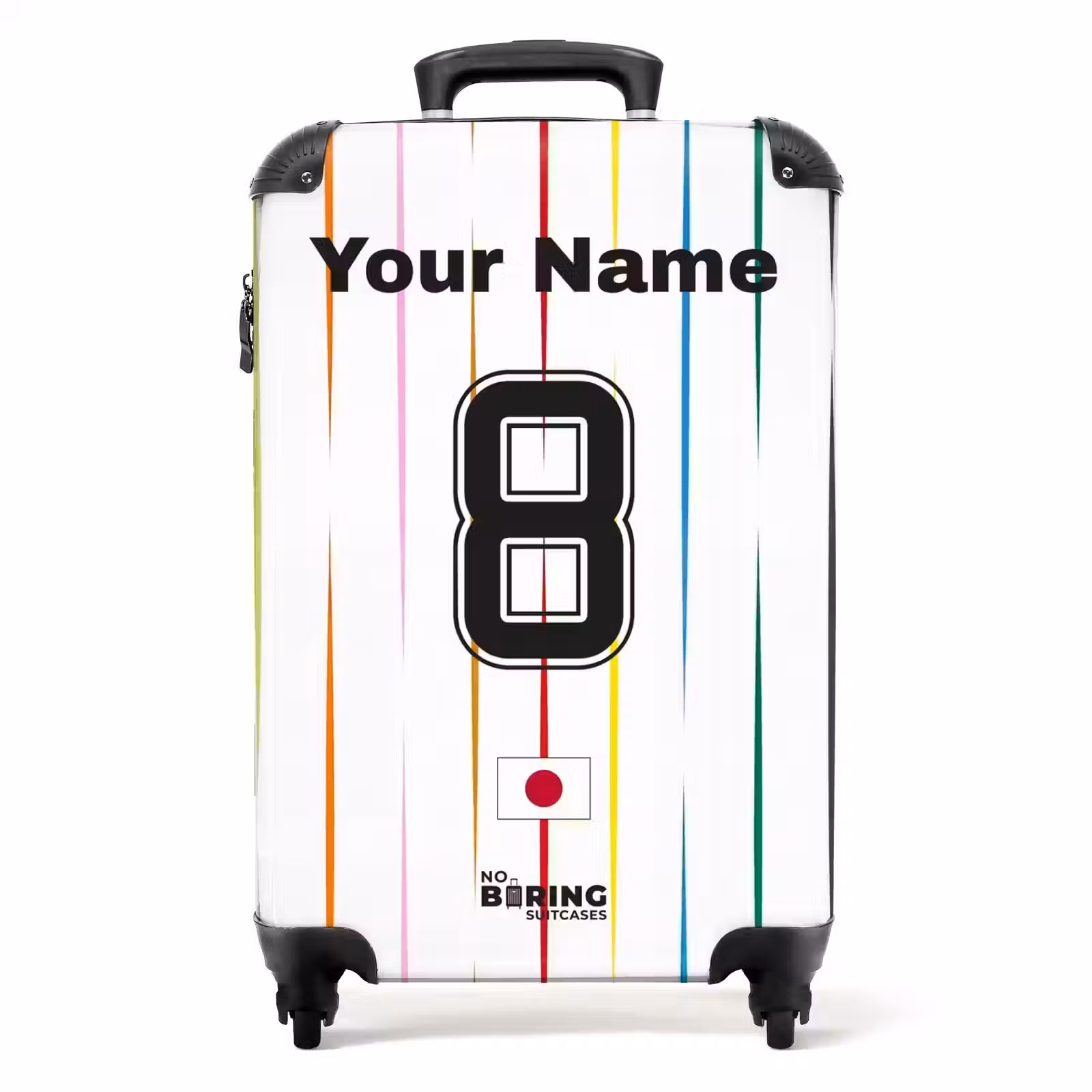 Suitcase with name - Japan away jersey — 1