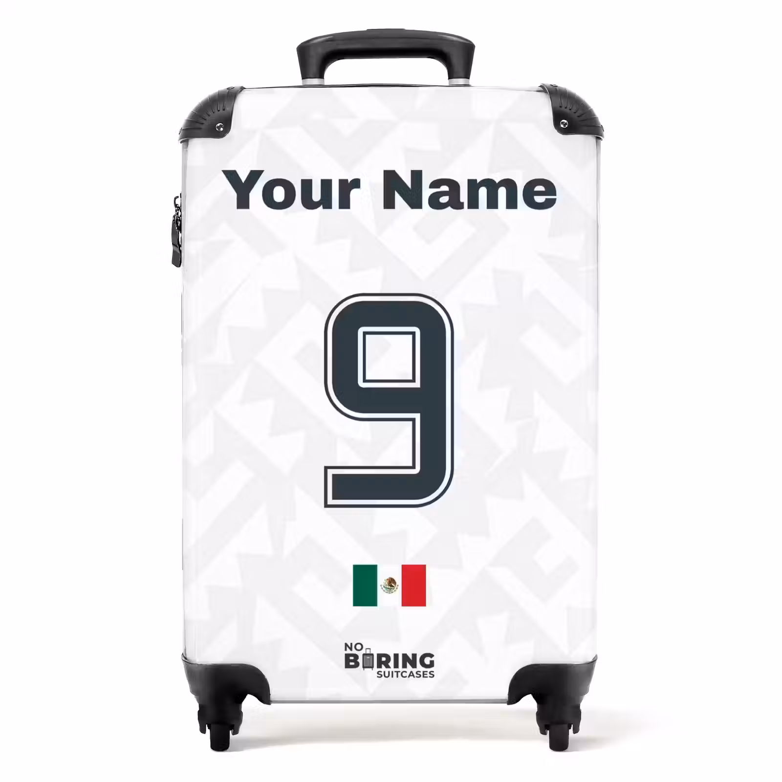 Suitcase with name - Mexico away jersey — 1