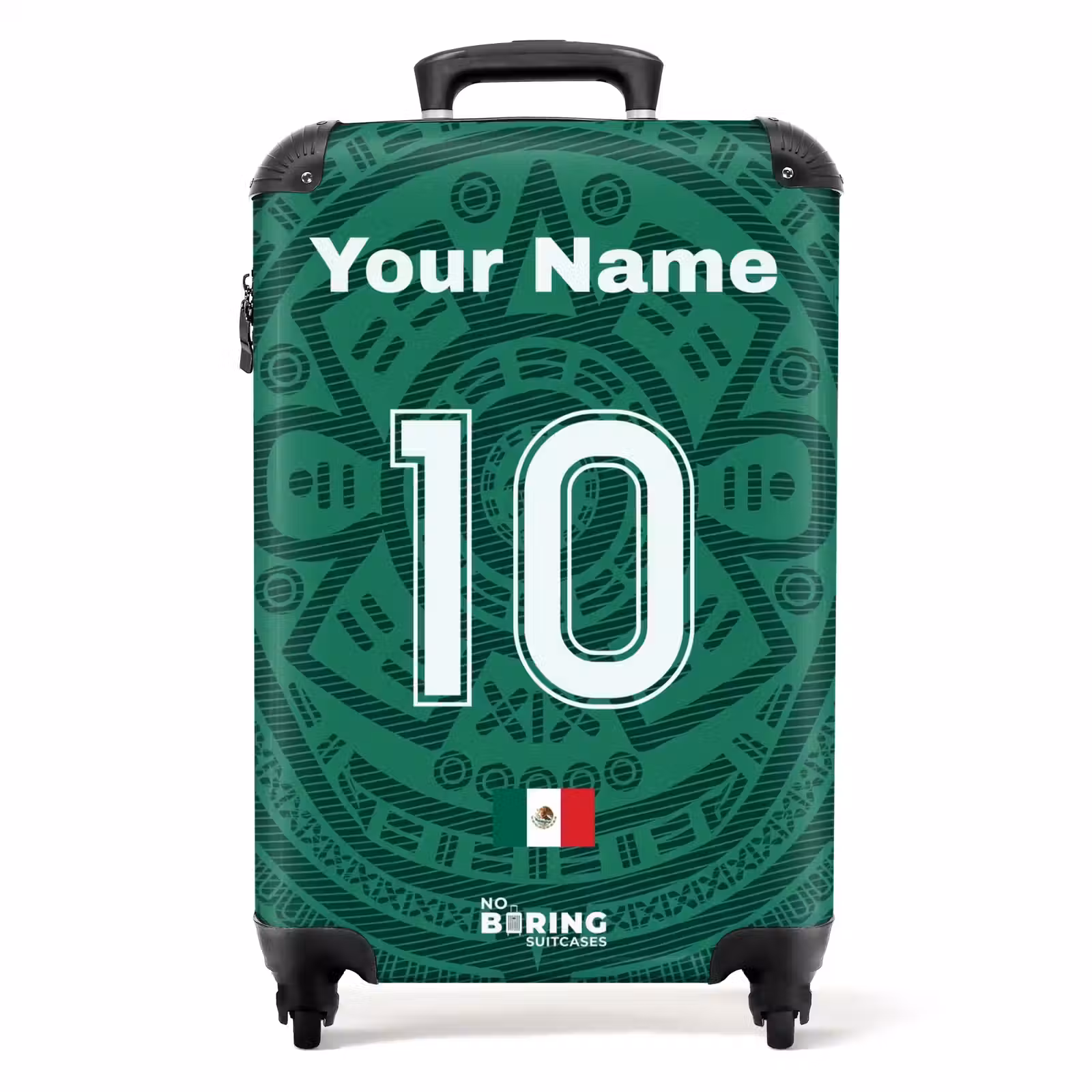 Suitcase with name - Mexico home jersey — 1