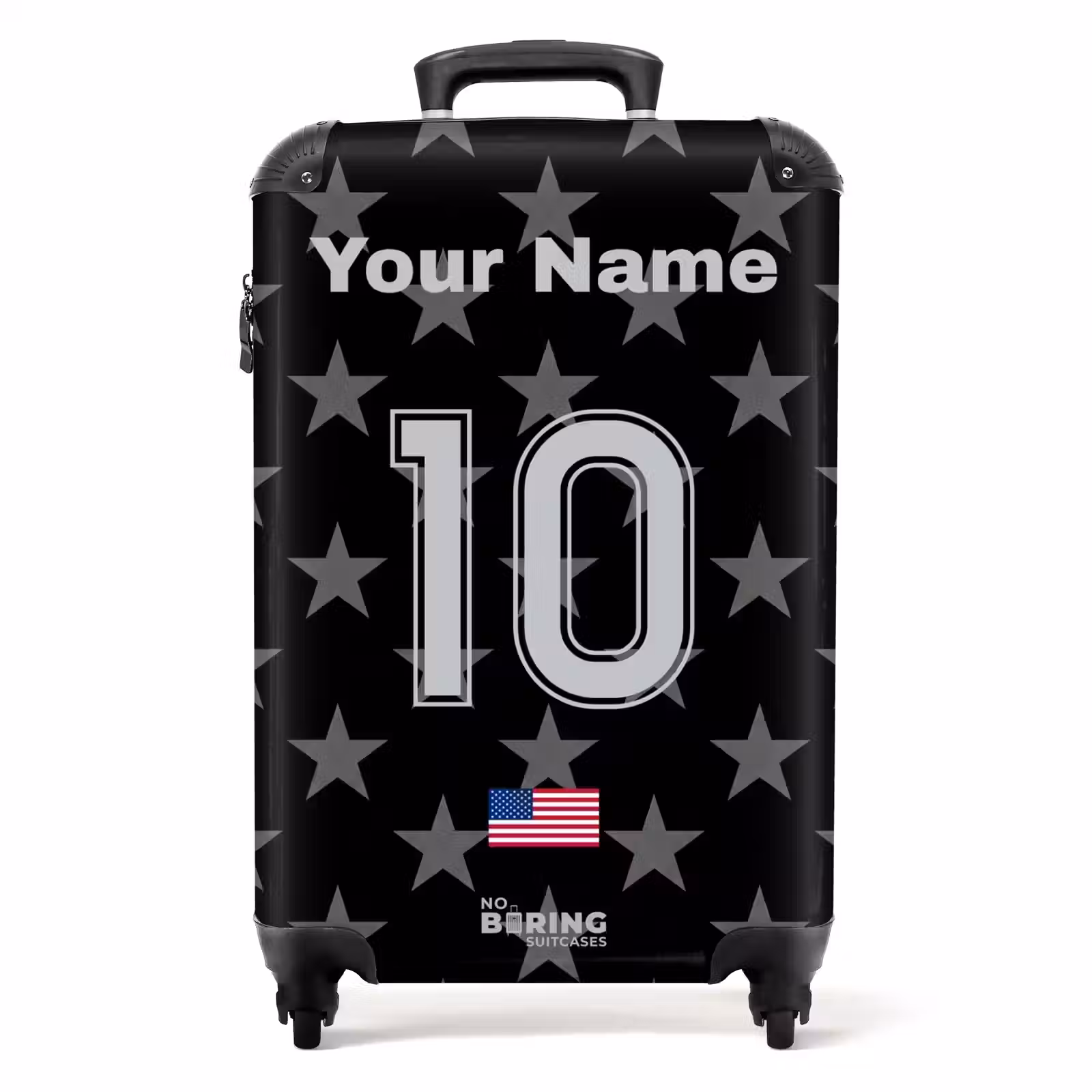 Suitcase with name - USA away jersey — 1
