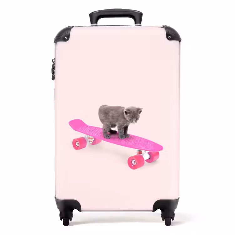 Suitcase - Wheely whiskers — 1