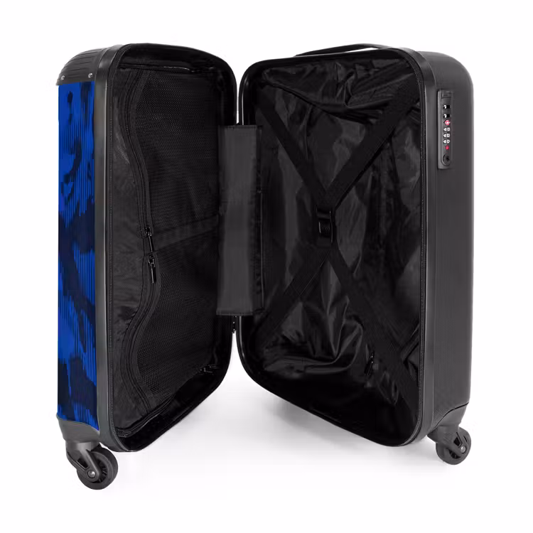 Suitcase with name - Brazil away jersey — 3