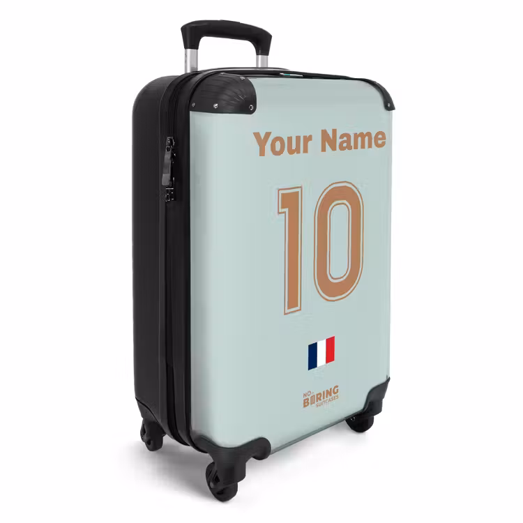 Suitcase with name - France away jersey — 4