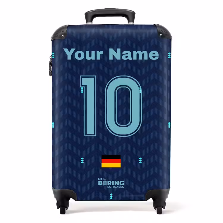 Suitcase with name - Germany away jersey — 1