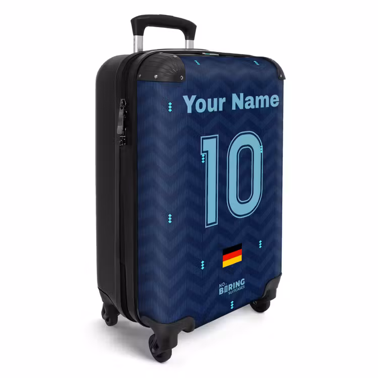 Suitcase with name - Germany away jersey — 4