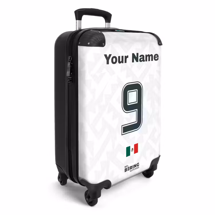 Suitcase with name - Mexico away jersey — 4