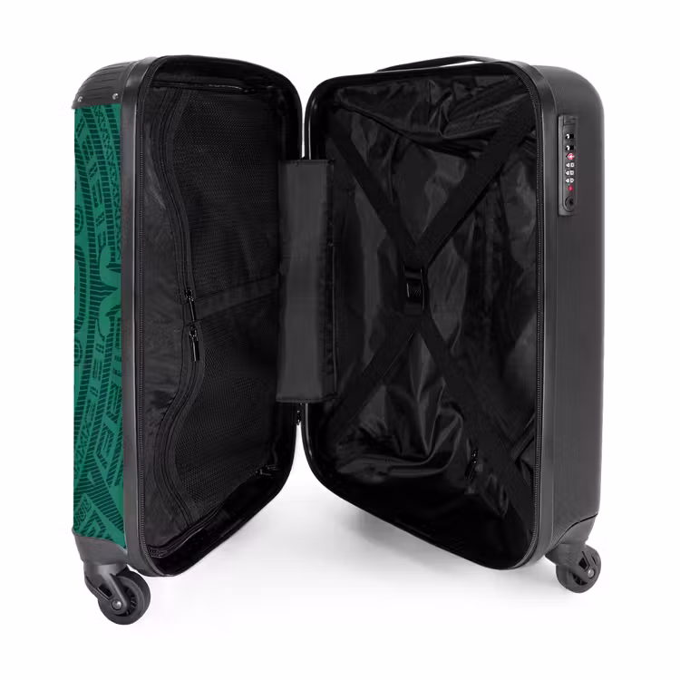 Suitcase with name - Mexico home jersey — 3
