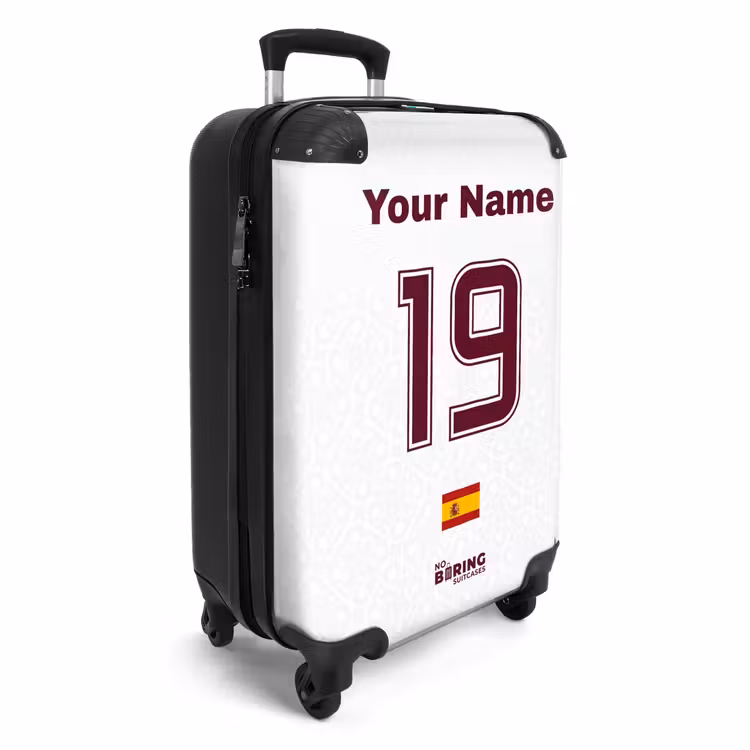 Suitcase with name - Spain away jersey — 4