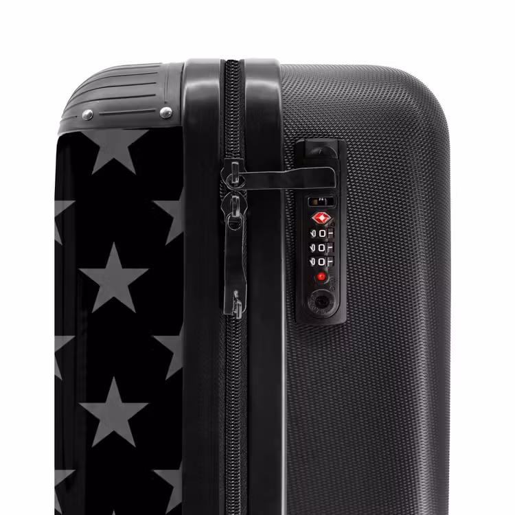 Suitcase with name - USA away jersey — 5