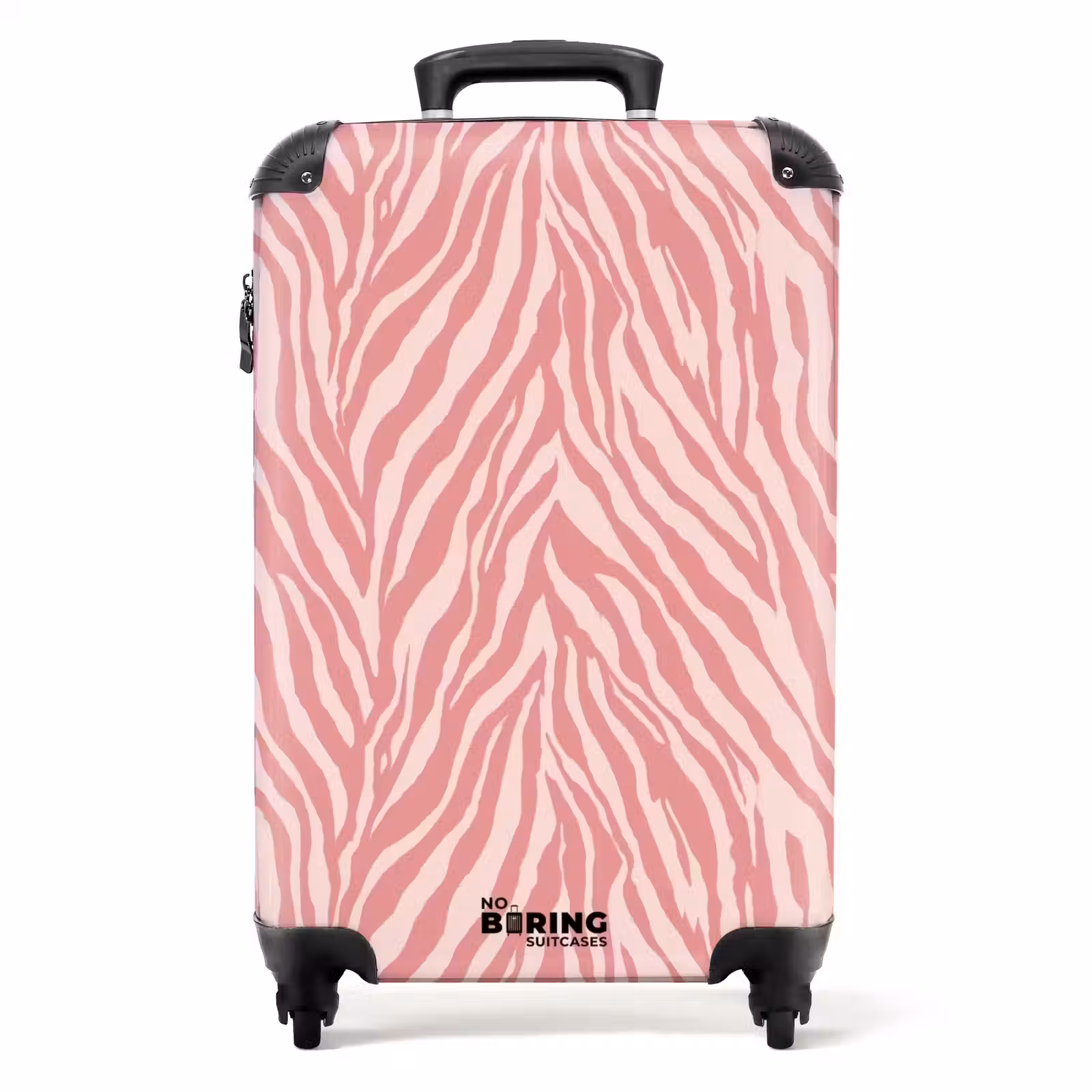 Suitcase - Zebra - Print - Pink — 1