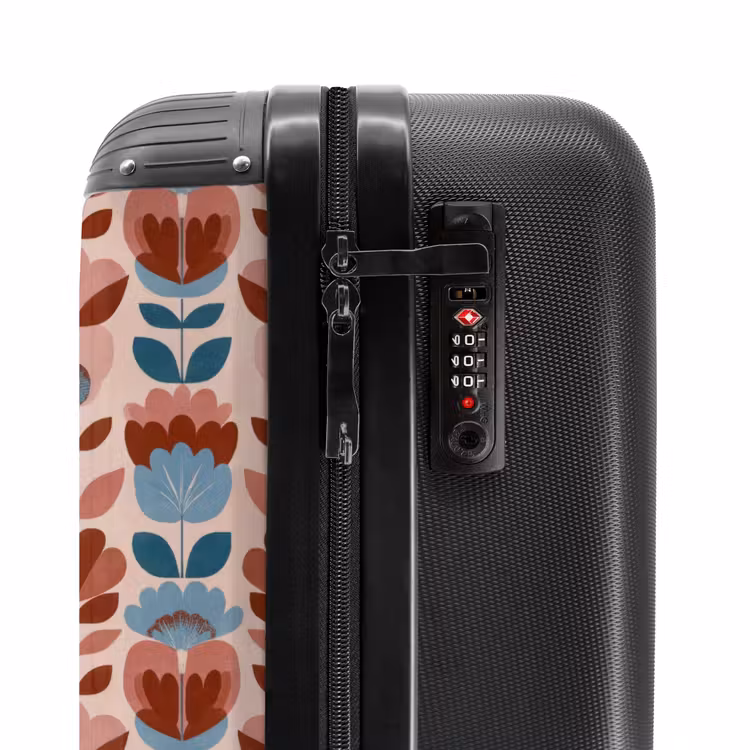 Suitcase - Vintage - Motif - Colorful — 5