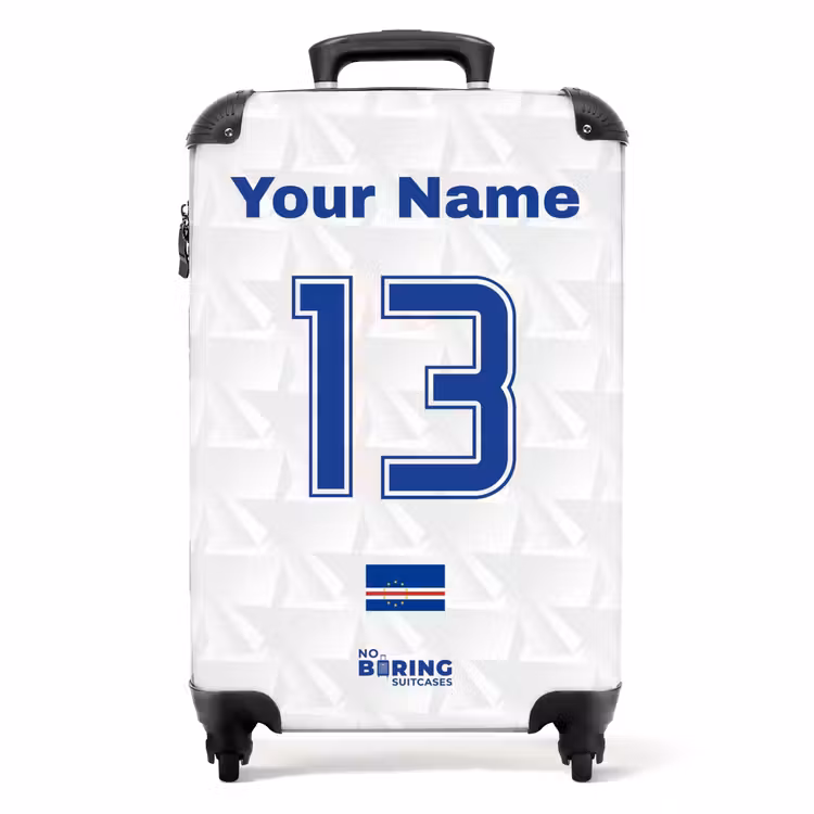 Suitcase with name - Cape Verde away jersey — 1