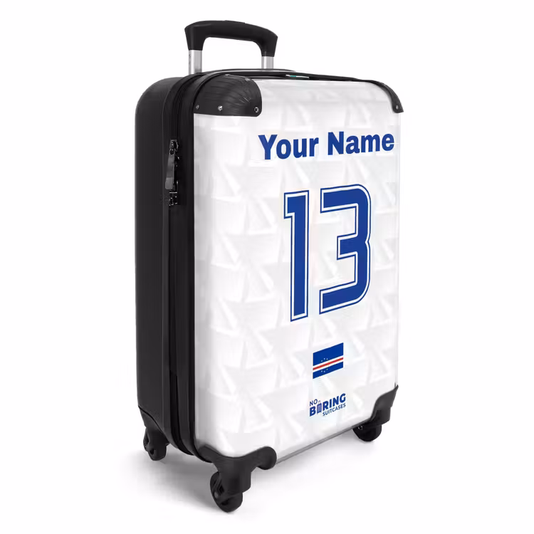 Suitcase with name - Cape Verde away jersey — 4