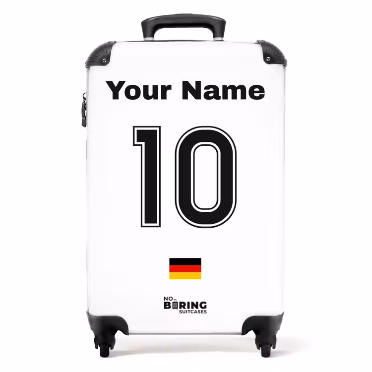 Suitcase with name - Germany home jersey — 1