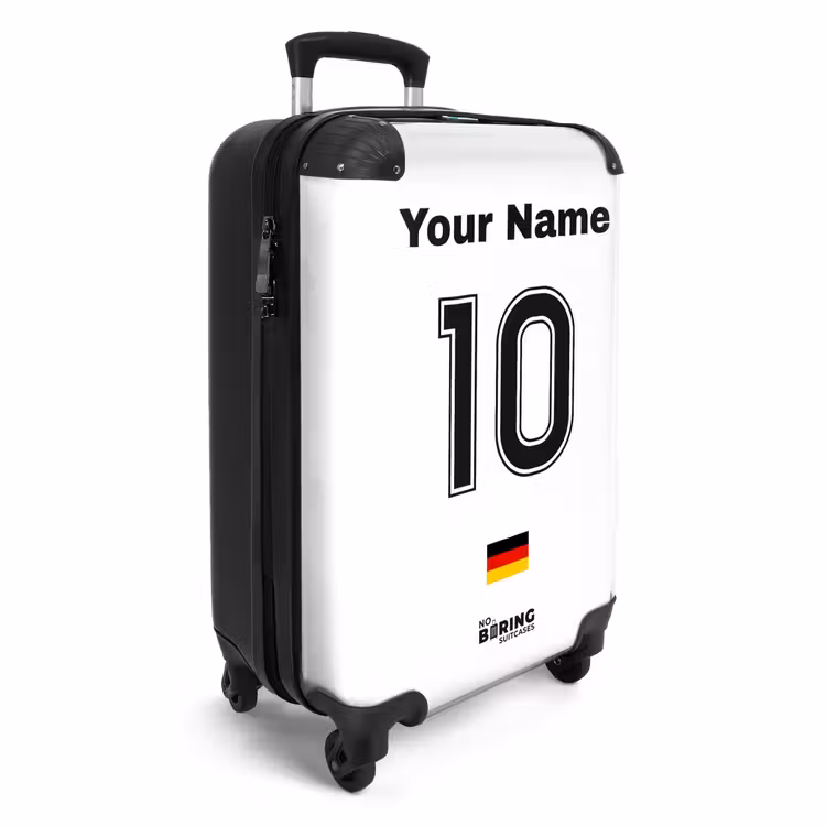Suitcase with name - Germany home jersey — 4