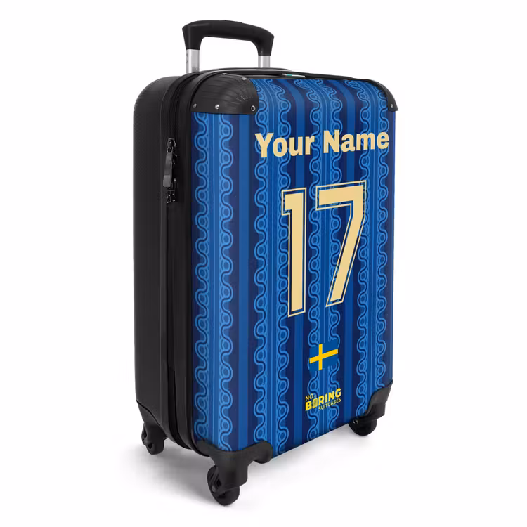 Suitcase with name - Sweden away jersey — 4