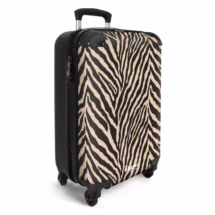 Suitcase - Zebra - Classic - Black — 4