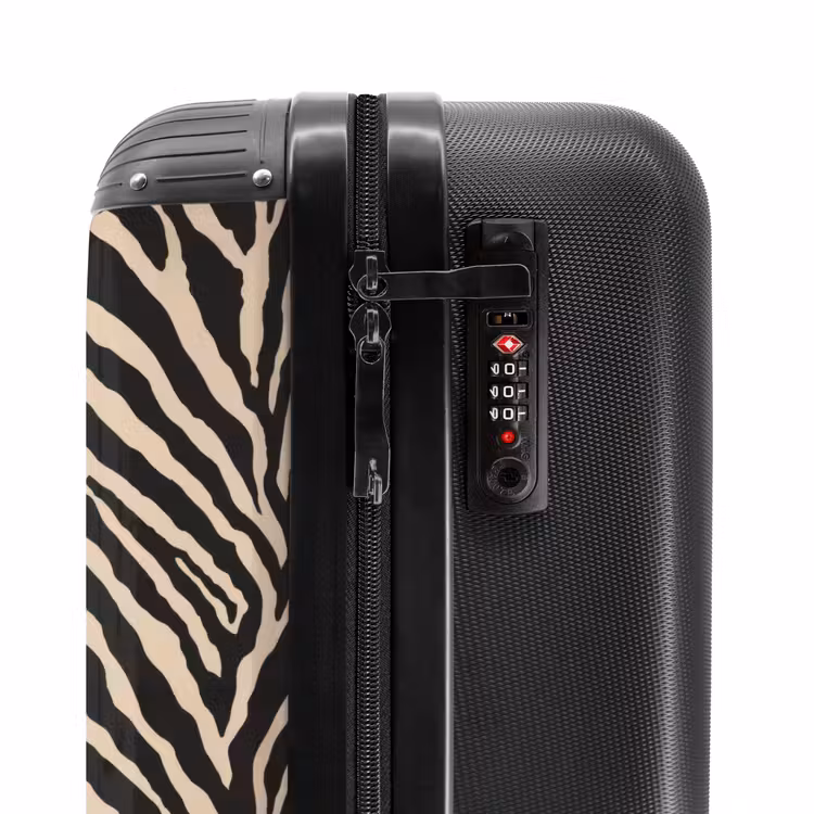 Suitcase - Zebra - Classic - Black — 5