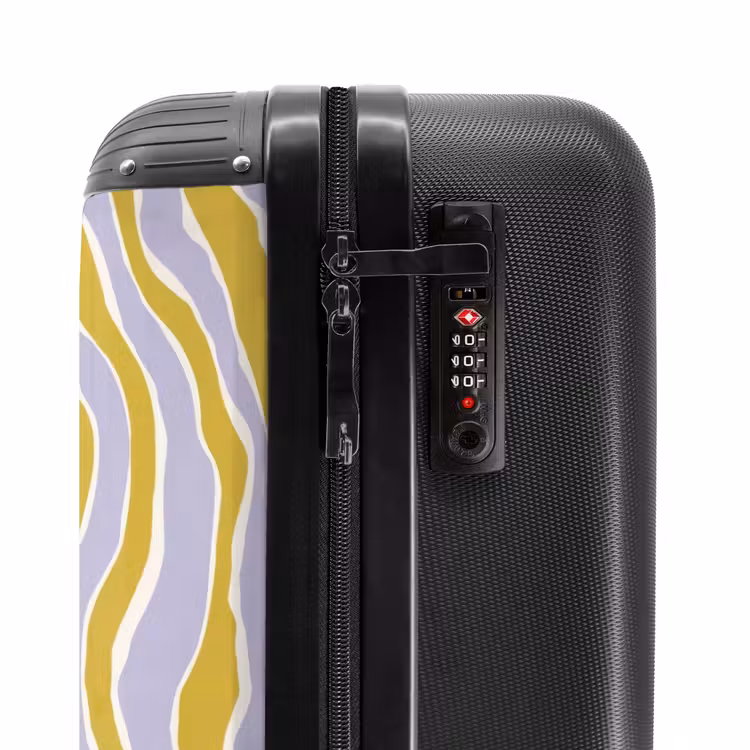 Suitcase - Zebra - Modern - Multicolored — 5