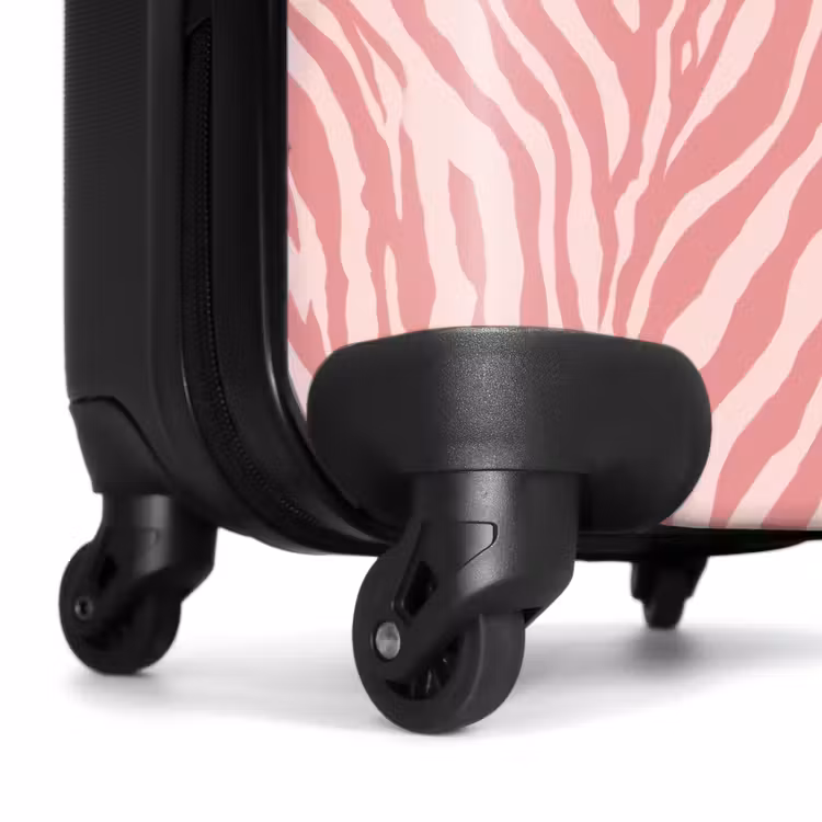 Suitcase - Zebra - Print - Pink — 6