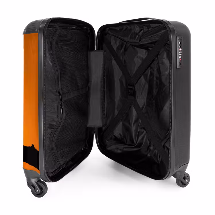 Suitcase - Vulture - Branch - Sun - Orange — 3