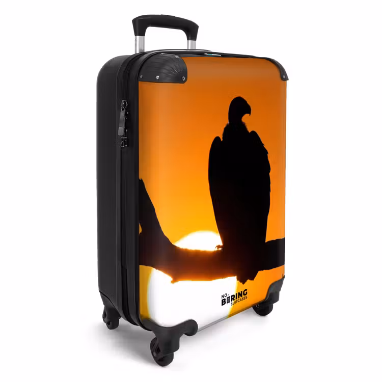 Suitcase - Vulture - Branch - Sun - Orange — 4