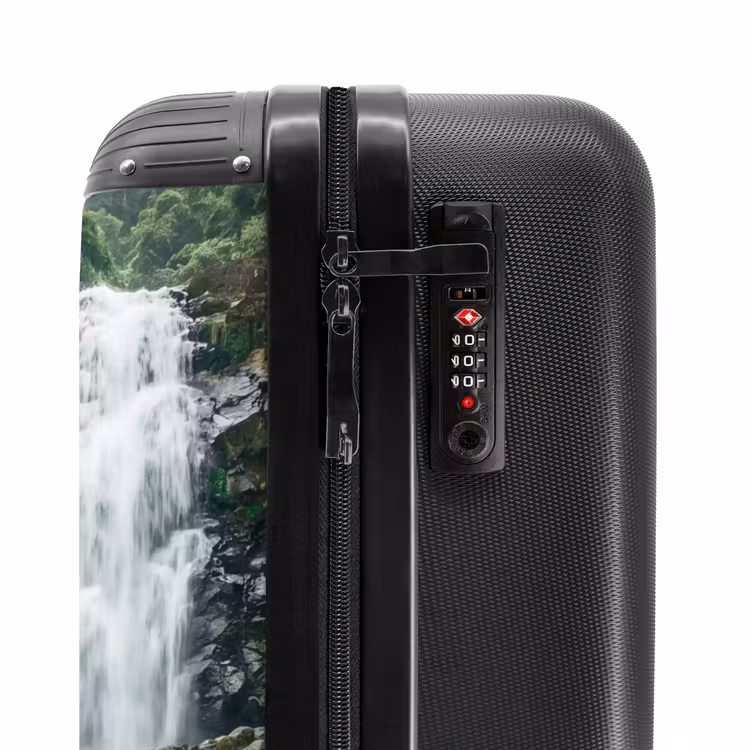 Suitcase - Waterfall - Forest - Nature - Greenery — 5