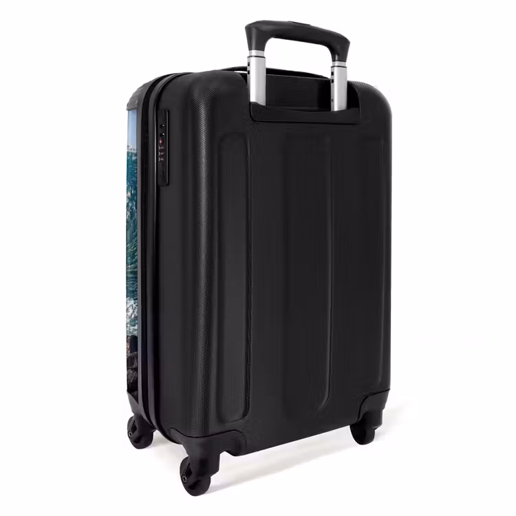 Suitcase - Wave - Ocean - Breaking - Water - Blue — 2