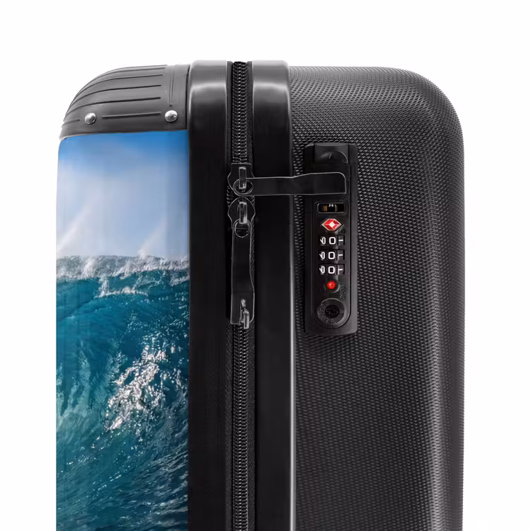 Suitcase - Wave - Ocean - Breaking - Water - Blue — 5