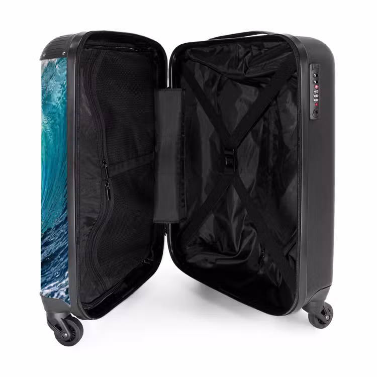 Suitcase - Wave - Ocean - Water - Dynamic - Blue — 3