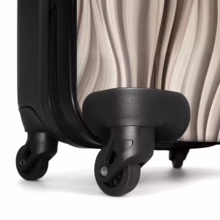 Suitcase - Waves - 3D - Cream — 6