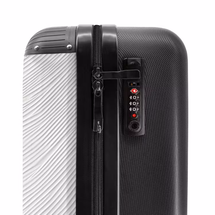 Suitcase - Waves - Ribbing - White — 5