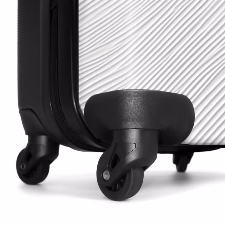 Suitcase - Waves - Ribbing - White — 6